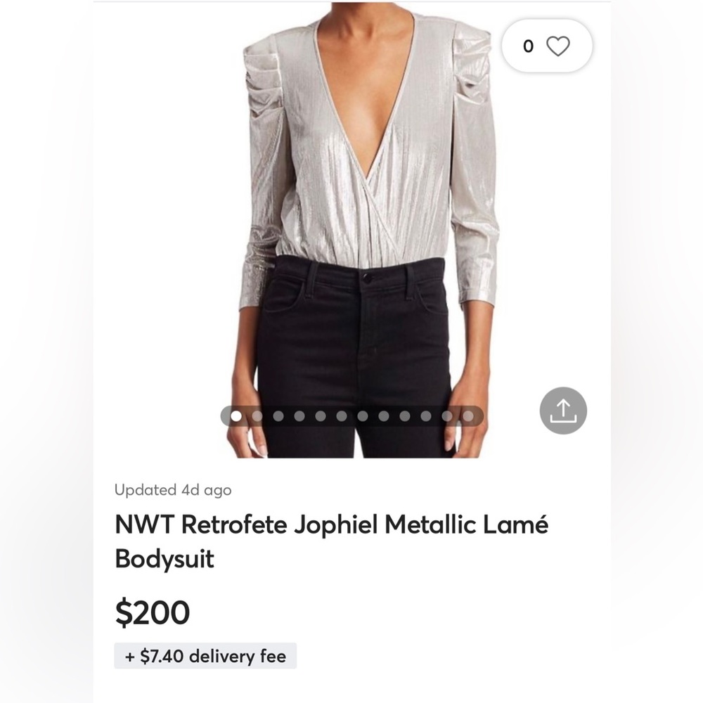 Retrofete never worn bodysuit